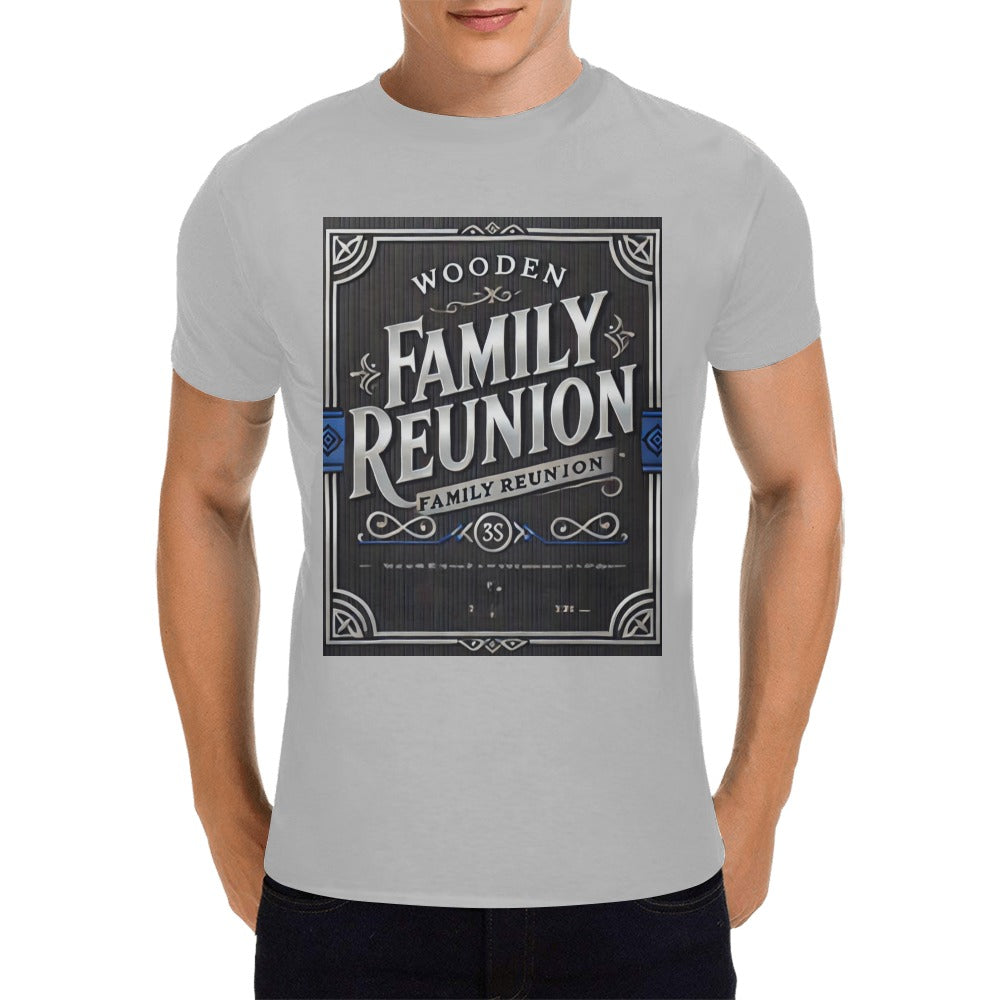 Wooden Family Tee shirt Adult